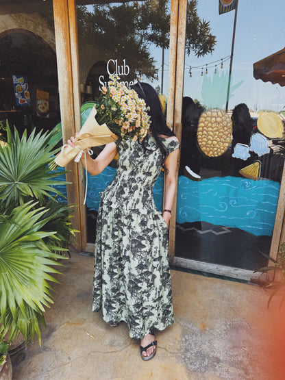 Kindah off-shoulder dress