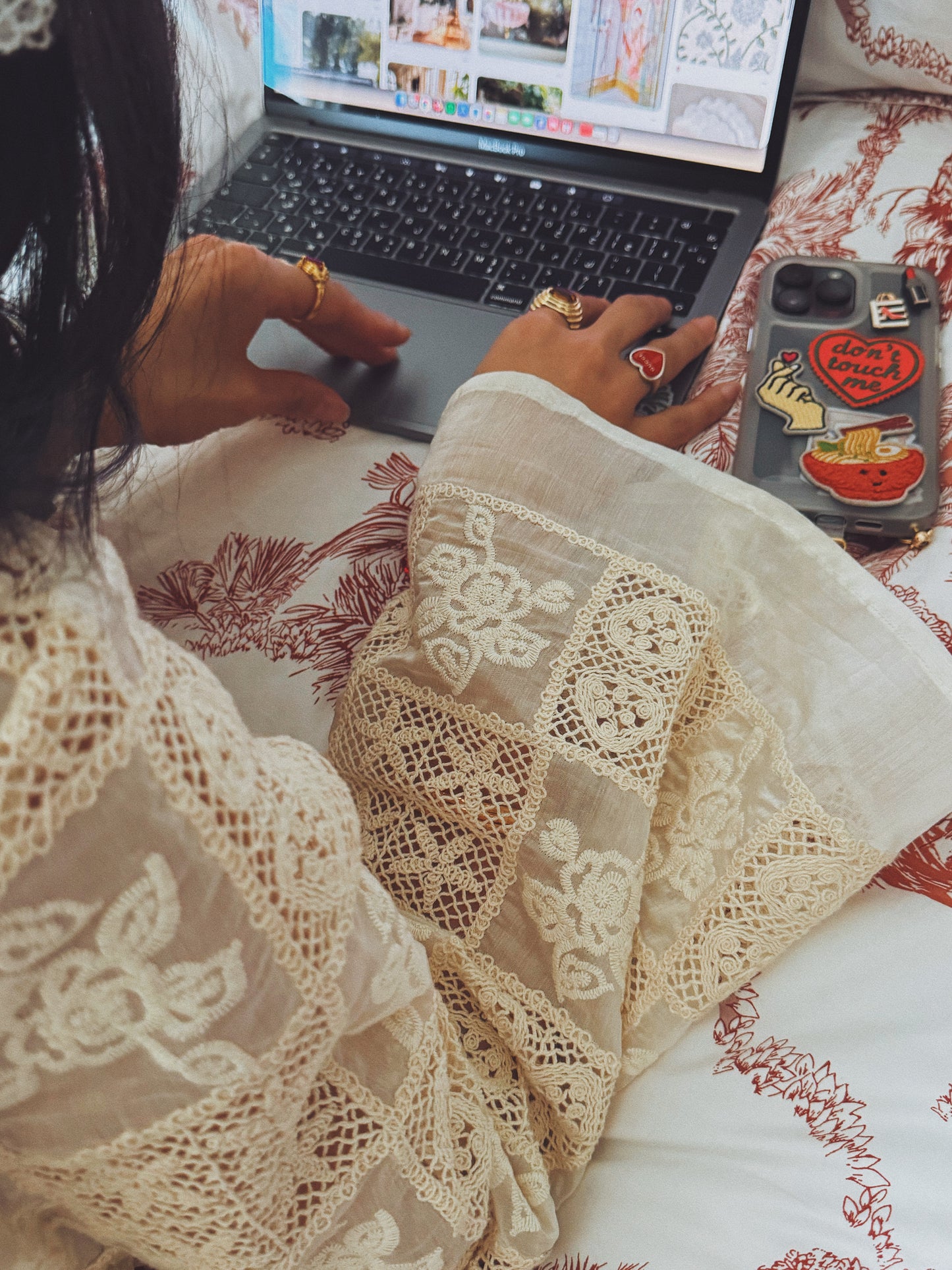 Lara crochet cardigan