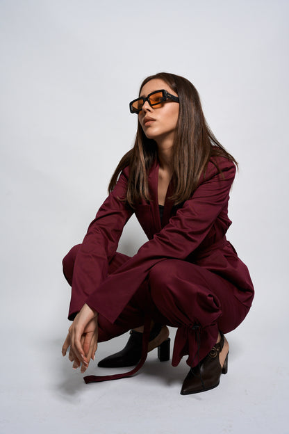 Yaqoot pants (burgundy)