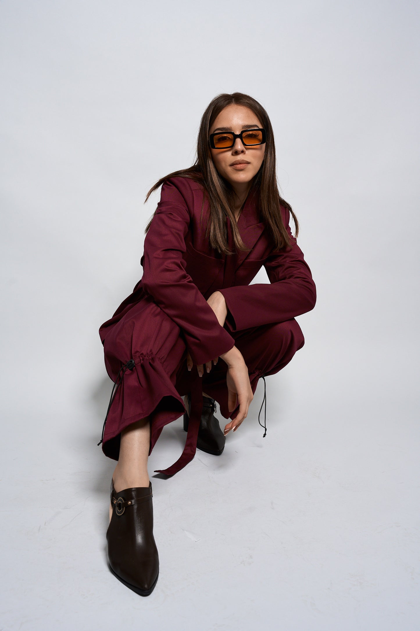 Yaqoot pants (burgundy)