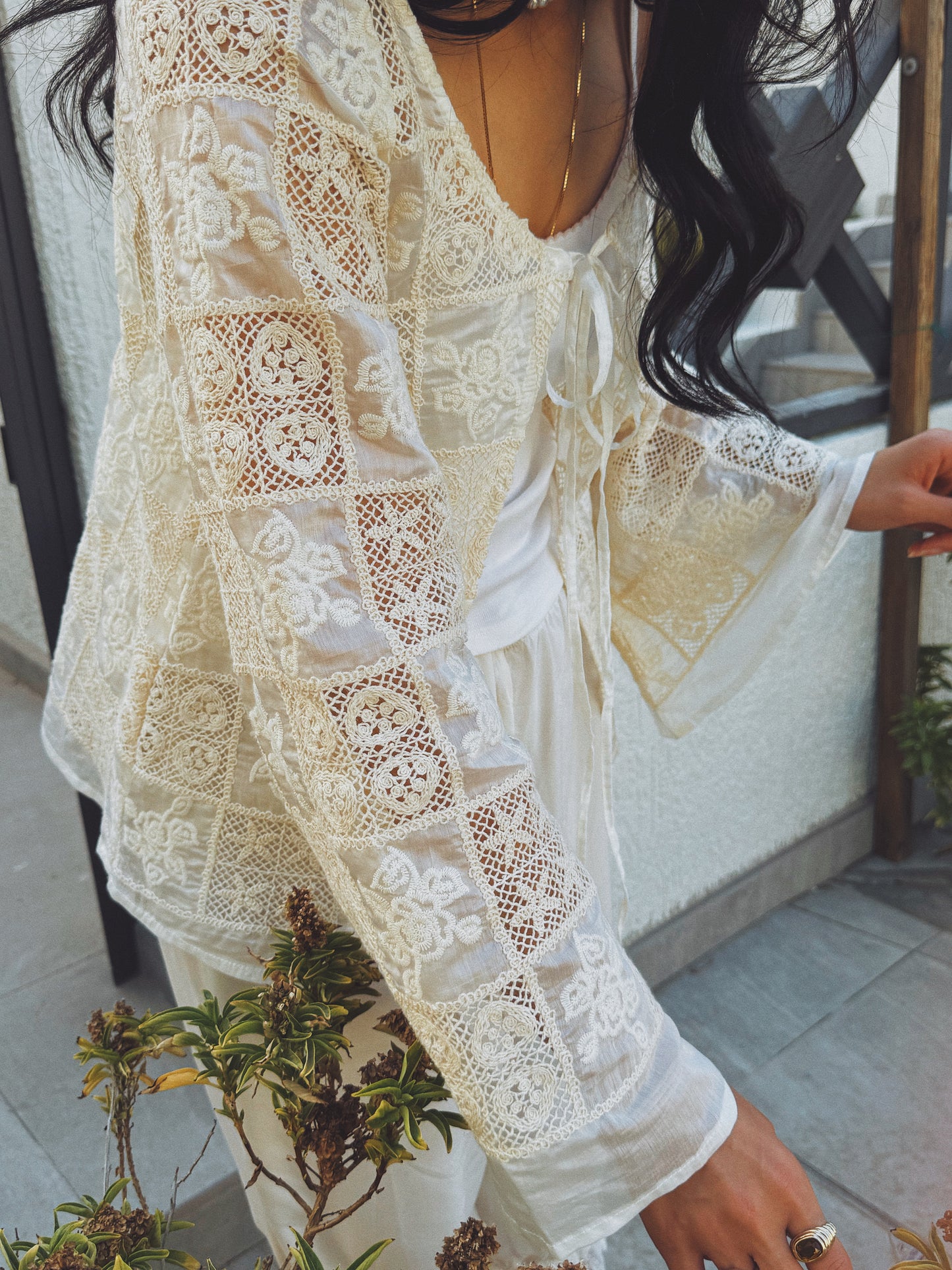 Lara crochet cardigan