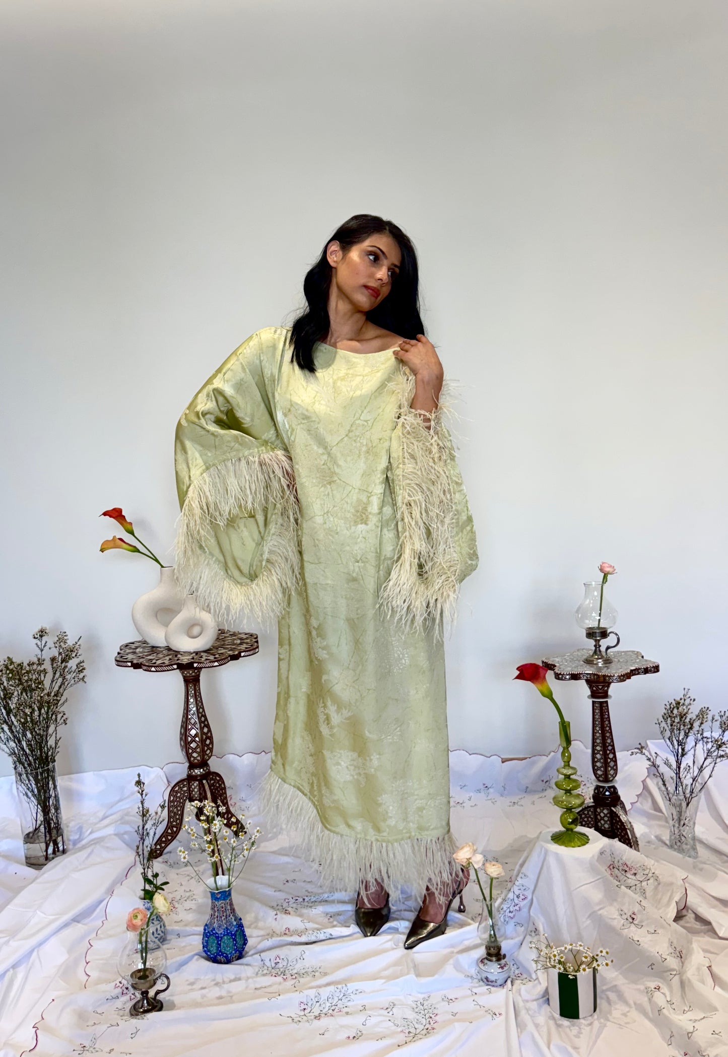 Danah Luxe Dress- baby yellow