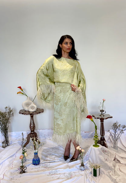 Danah Luxe Dress- baby yellow