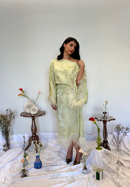 Danah Luxe Dress- baby yellow
