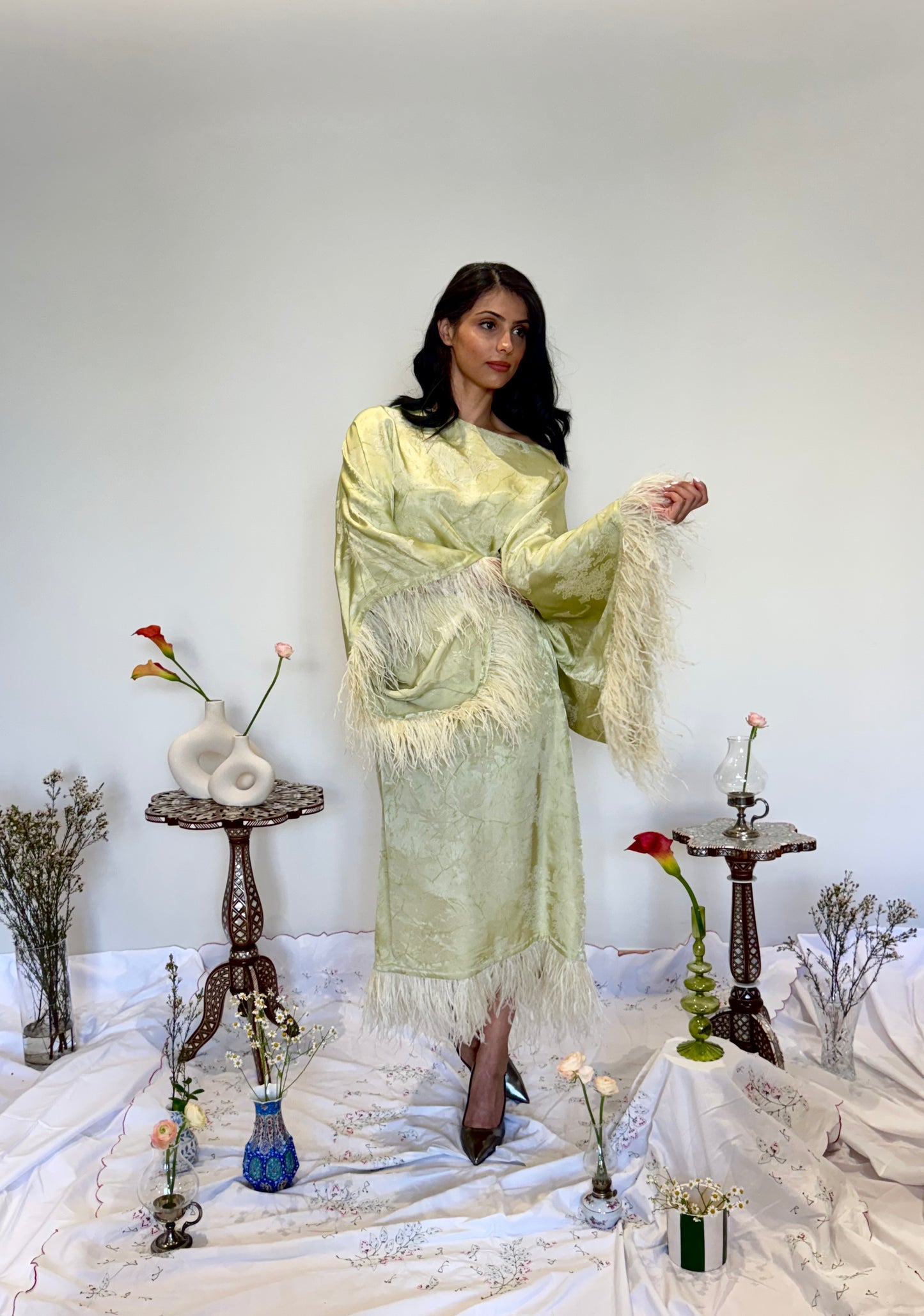 Danah Luxe Dress- baby yellow