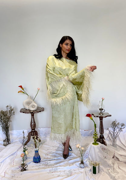 Danah Luxe Dress- baby yellow