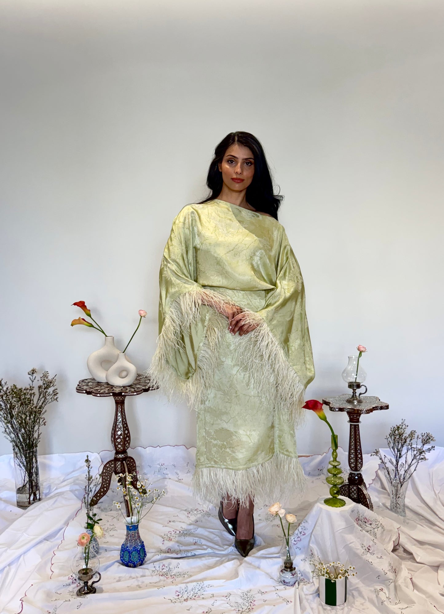 Danah Luxe Dress- baby yellow