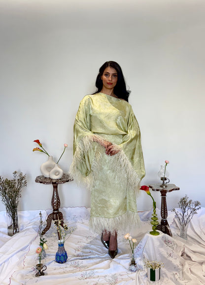 Danah Luxe Dress- baby yellow