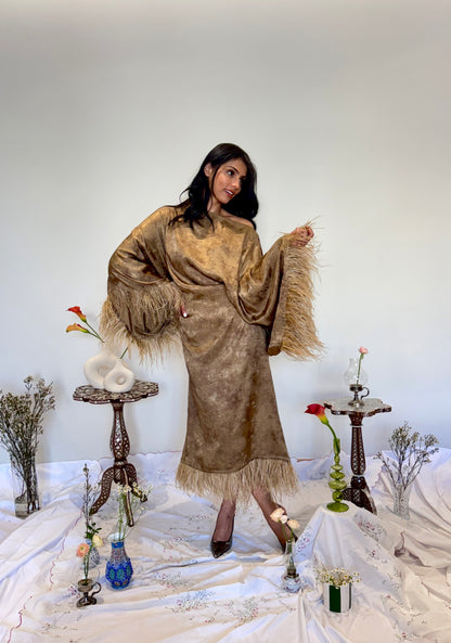 Danah Luxe Dress- Royal Bronze