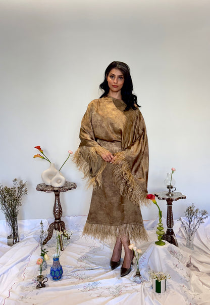 Danah Luxe Dress- Royal Bronze